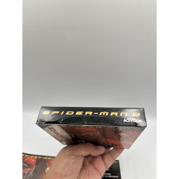 Spider-Man 2 GBA Game Boy Advance Complete CIB Good Condition! NICE! - Picture 13 of 13
